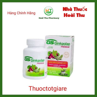 GS Ginkgolap Premium - Tăng cường lưu thông máu lên não (Hộp 30 viên )
