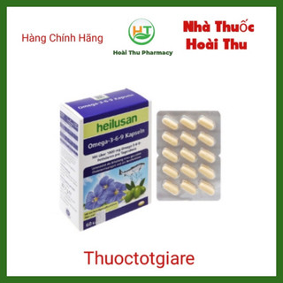 [ Kèm Quà Tặng ] Omega 3-6-9 Kapseln Heilusan ( Chính hãng Đức )