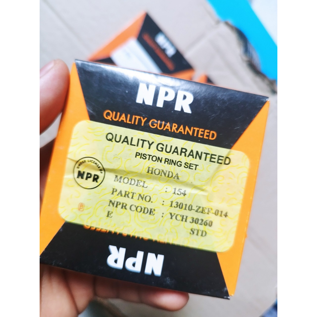 Bộ Xéc Măng Máy Xăng 152 , 154 , 168 , 170 Cốt 0 Hàng NPR Honda Loại tốt