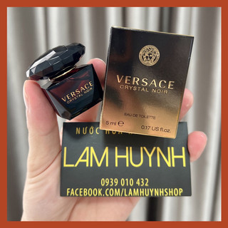 [ CHÍNH HÃNG ] Nước hoa mini VERSACE CRYSTAL NOIR 5ml