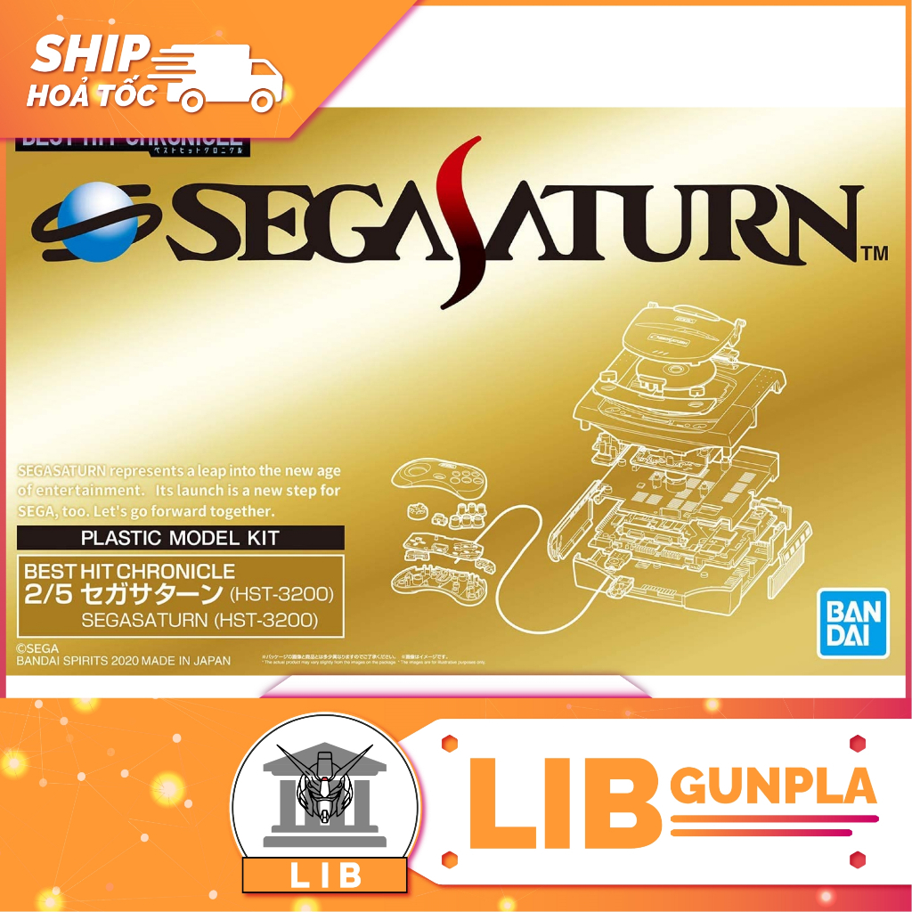 Mô hình lắp ráp máy game Best Hit Chronicle 2/5 Sega Saturn