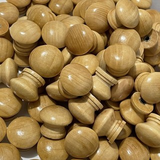 Tay nắm gỗ tròn/ gù gỗ