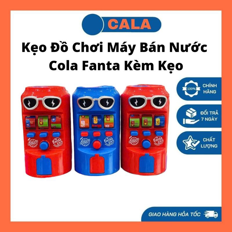 Kẹo Đồ Chơi Máy Bán Nước Cola Fanta Kèm Kẹo