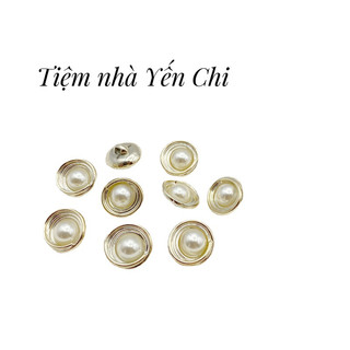 Cúc,khuy,nút ngọc sò loe cỡ 1.8cm hy3312