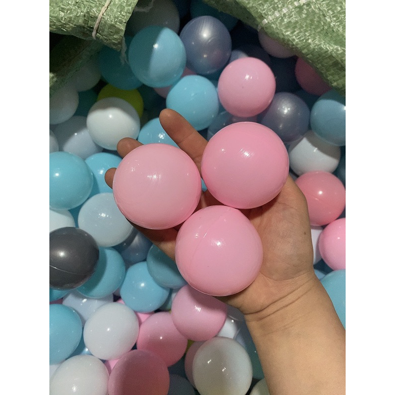 Túi 50 quả bóng nhựa 5,5cm cao cấp