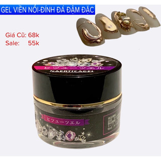 Gel Đính Đá Nhật-Top Giọt Sương loại tốt và vẽ viền gân nổi