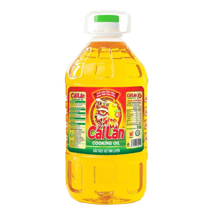 Chai Dầu Cái Lân 5 lít