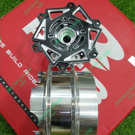 Đùm trước sau mạ CROM dành cho các dòng HONDA WINNER 150 kèm lòng đĩa trước phây 3D lắp WINNER như ZIN HTH1150 MSP 0163