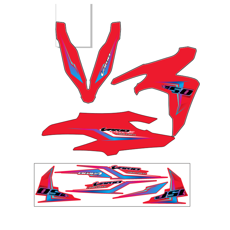 Tem rời vario 7 màu  - 2019 -2020-2021-2022