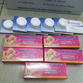 COMBO 05  QUE THỬ THAI VÀ 05 QUE THỬ RỤNG TRỨNG