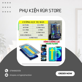 Cường lực iphone tự dán full màn các dòng