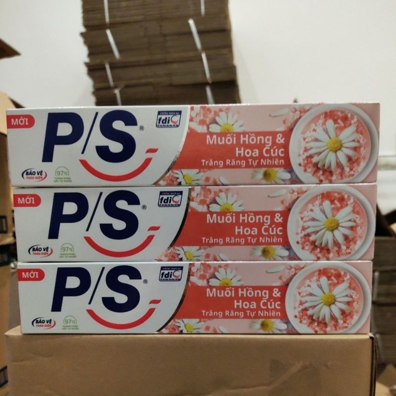 Kem đánh răng p/s muối hồng&hoa cúc