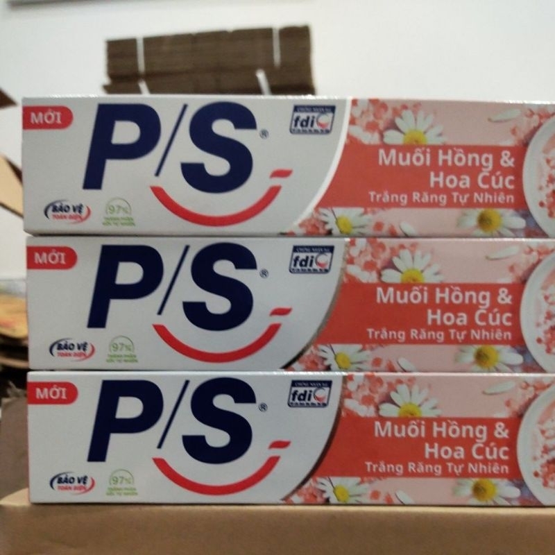 Kem đánh răng p/s muối hồng&hoa cúc