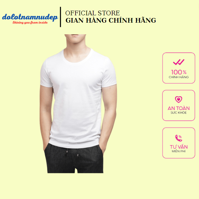Áo thun lót nam trắng đẹp cổ tròn,áo phông nam dáng rộng cotton cộc tay trơn,hàng VNXK