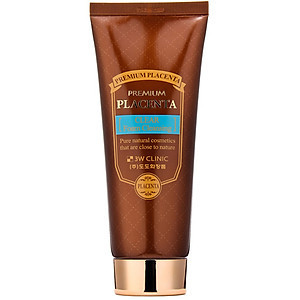 Sữa rửa mặt 3W CLINIC nhau thai cừu premium placenta clear foam cleasing 180ml