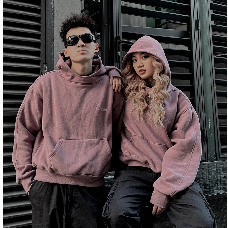 Áo Hoodie nam nữ Gucoon  Tím