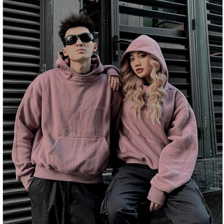 Áo Hoodie Nam Nữ Gucoon (Boxy/Crop) Tím, Áo Hoodie Local Brand Chất Liệu Nỉ Cotton Big Size