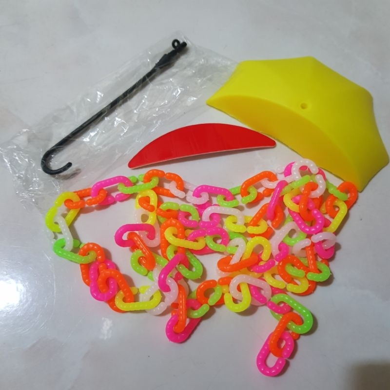 Bộ dù tập bay cho sóc, đồ chơi sóc bay