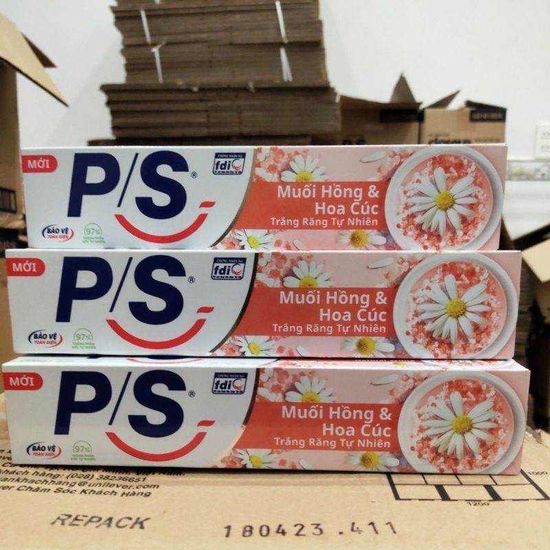 Kem đánh răng p/s muối hồng&hoa cúc