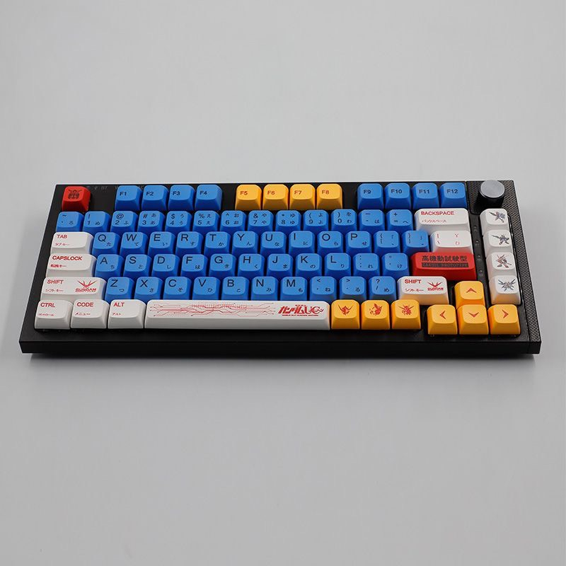 Keycaps PBT - Profile XDA Gundam 134 Nút Dành Cho Phím Cơ