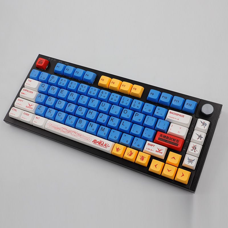 Keycaps PBT - Profile XDA Gundam 134 Nút Dành Cho Phím Cơ