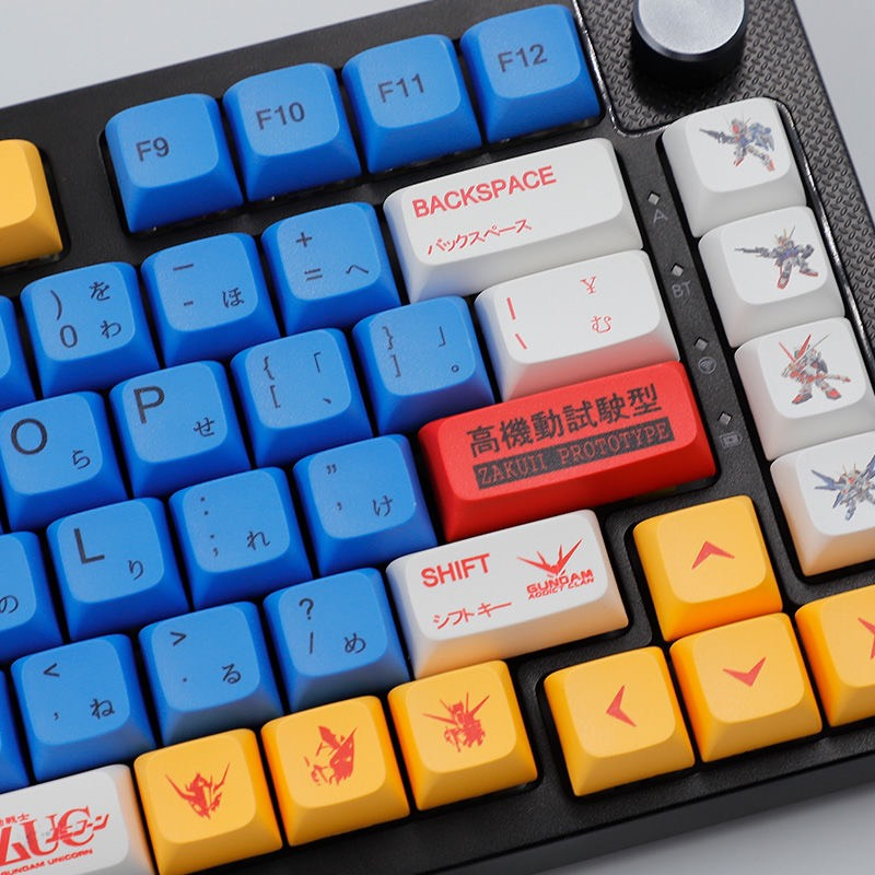 Keycaps PBT - Profile XDA Gundam 134 Nút Dành Cho Phím Cơ