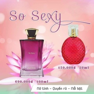 Nước hoa nữ so sexy 100ml 50ml ngọt ngào quyến rũ