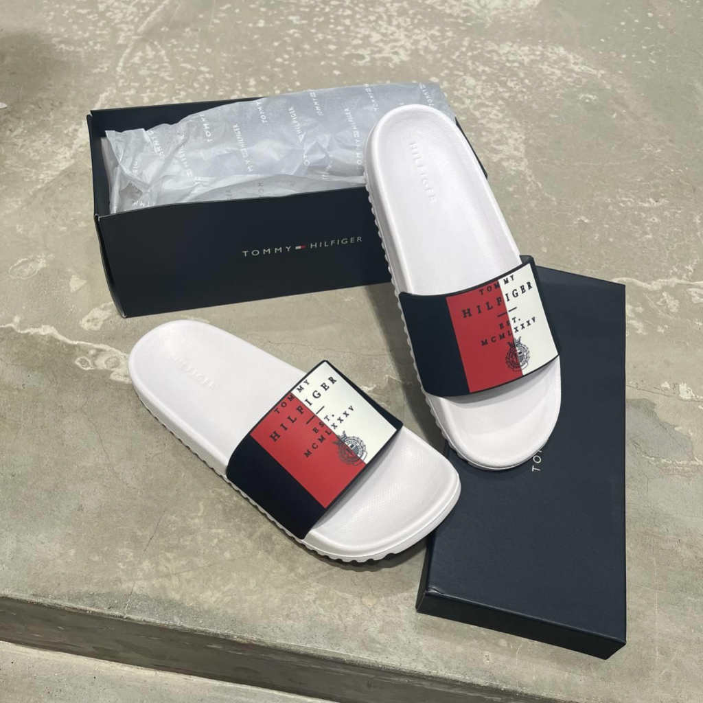 Dép Tommy Hilfiger Reach Dark Blue 400