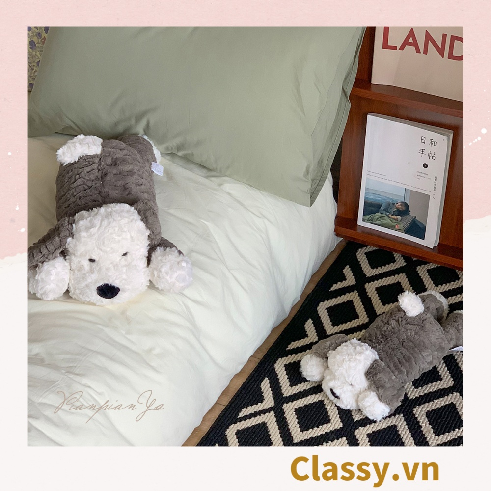 Cún bông, thú nhồi bông Classy 25cm làm quà tặng siêu êm siêu mịn B1379