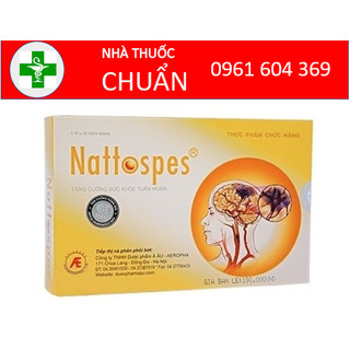 Nattospes (ngăn ngừa tai biến ,giúp hỗ trợ ổn định huyết áp)