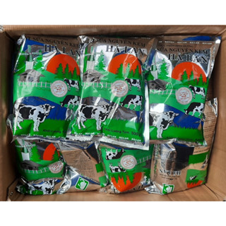 Combo 5 bịch (500Gram/bịch) Bột Sữa nguyên kem Canxi hiêu Hà LAN ít ngọt
