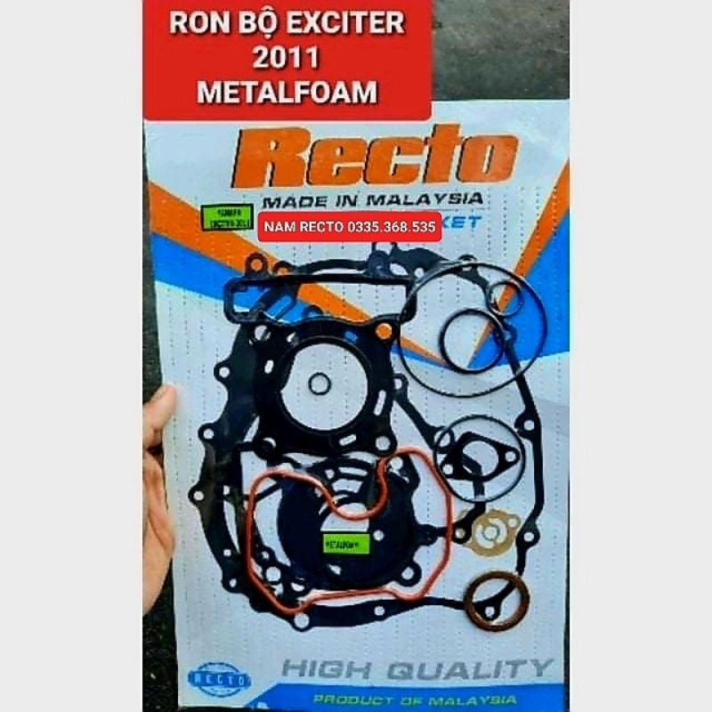 Bộ ron máy exciter 2011,exciter 135 5số chất liệu thép