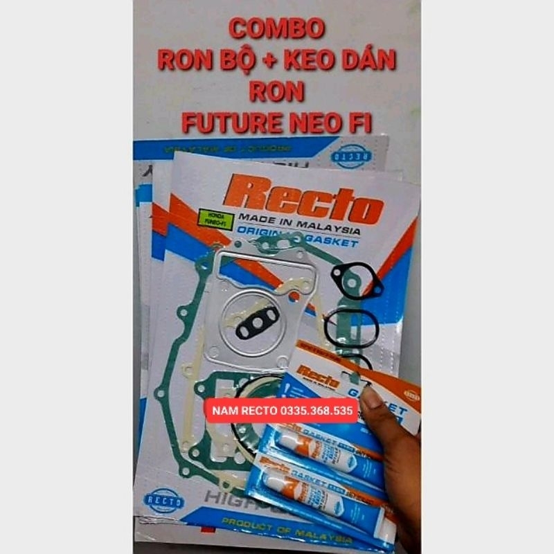 COMBO RON MÁY + KEO DÁN RON FUTURE FI RECTO MALAYSIA(GIÁ TỔNG KHO HÀNG RECTO) chính hãng >>>
