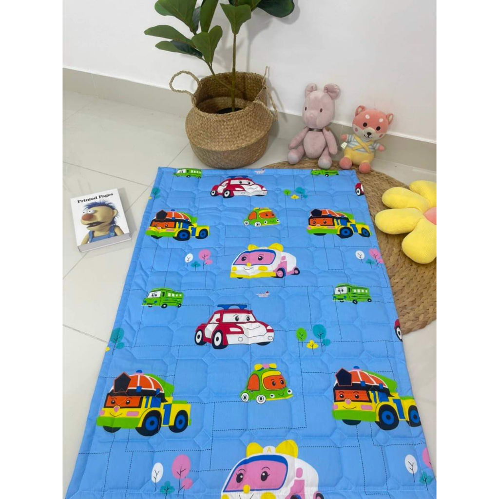 Mền cotton Thắng Lợi 100% cotton cho bé nhỏ đủ size, mền cotton chần bông cho trẻ em đi học,ở nhà giá tốt