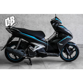 Tem rời ab 2012-15 đầu bự dán xe đen