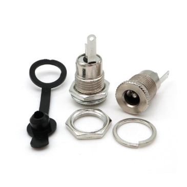 Ổ Jack DC 5.5 kim loại chống nước