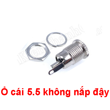 Ổ Jack DC 5.5 kim loại chống nước