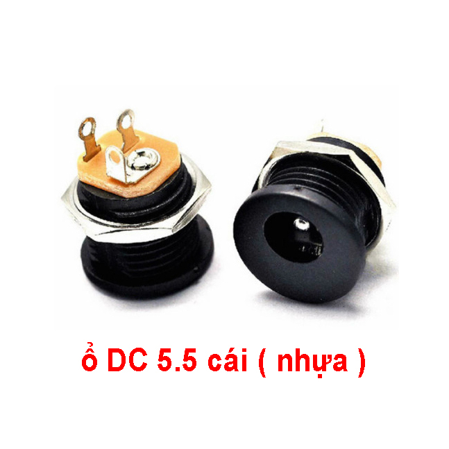 Ổ Jack DC 5.5 kim loại chống nước