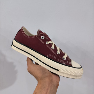 Giày Converse 1970s đỏ mận cổ thấp chính hãng