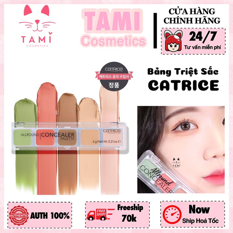 Bảng Triệt Sắc 5 ô Catrice AllRound Concealer