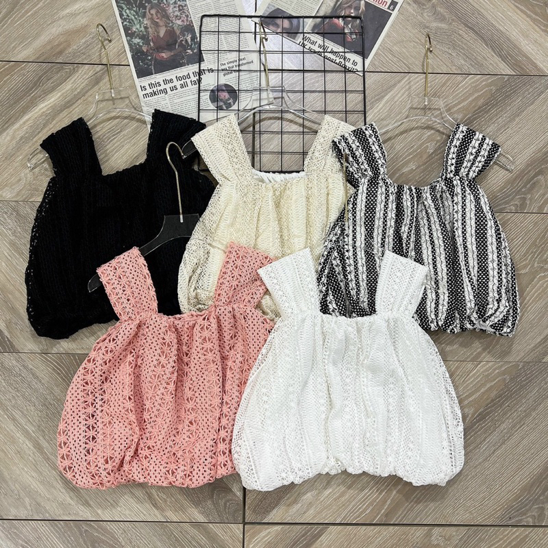 Áo 2 Dây Bản To Hai Lớp Dày Dặn