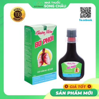 ✅ thiên môn bổ phổi hỗ trợ giảm ho, bổ phổi chai 280ml