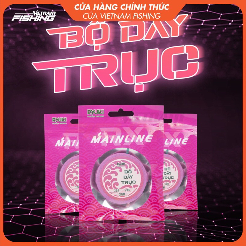 Trục buộc sẵn ryuki