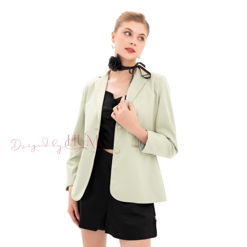 Áo Blazer nữ, vest nữ thân dài, tay dài, form áo kiểu Hàn, vải mềm mại, nút bọc vải tỉ mỉ kì công, đủ size - Virgo B06 | BigBuy360 - bigbuy360.vn