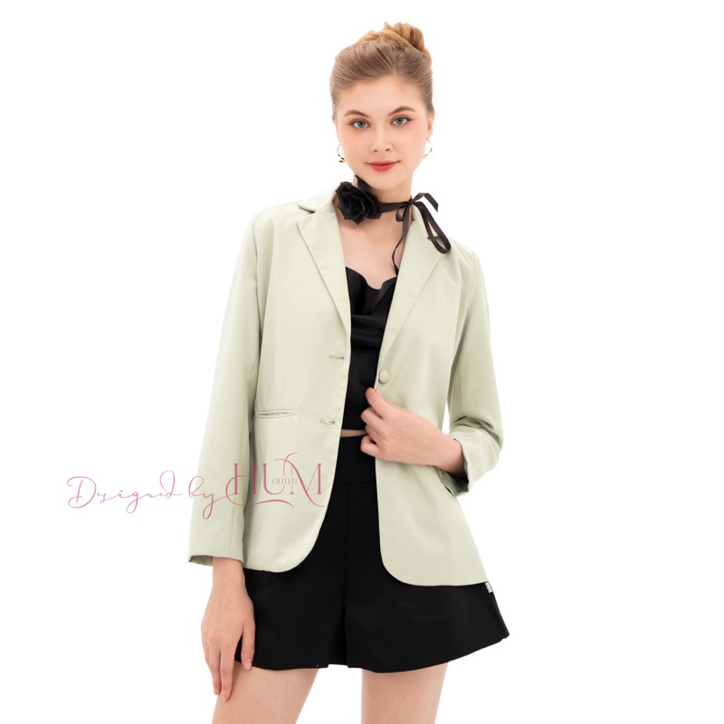 Áo Blazer nữ, vest nữ thân dài, tay dài, form áo kiểu Hàn, vải mềm mại, nút bọc vải tỉ mỉ kì công, đủ size - Virgo B06 | BigBuy360 - bigbuy360.vn