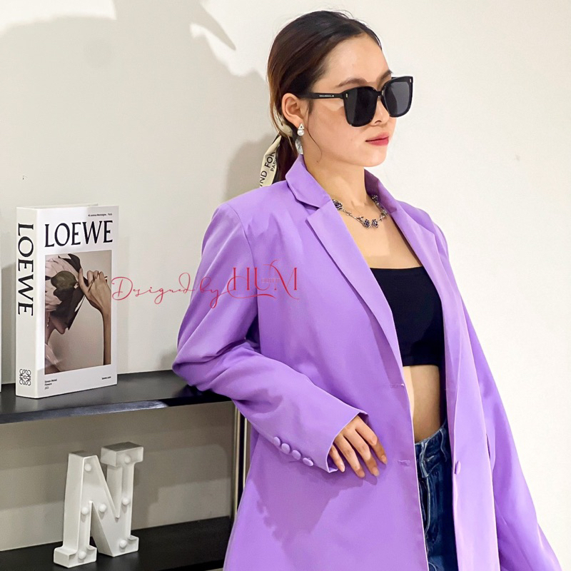 Áo Blazer nữ, vest nữ thân dài, tay dài, form áo kiểu Hàn, vải mềm mại, nút bọc vải tỉ mỉ kì công, đủ size - Virgo B06 | BigBuy360 - bigbuy360.vn