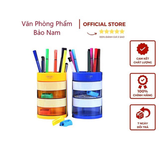 Hộp cắm bút deli 904 - Cắm bút nhiều ngăn
