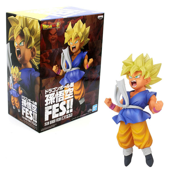 Mô hình nhân vật Dragon Ball Super – Super Saiyan Son Goku Kid FES, Hàng chính hãng BANPRESTO - Nhật Bản
