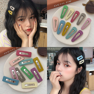 KẸP  Tóc trơn nhiều màu phong cách hàn quốc hottrend 2021 được các nàng ulzzang lựa chọn trong tủ phụ kiện tóc