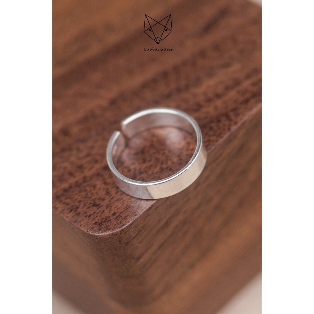 Nhẫn Chân Nữ Caobac Sliver Chất Liệu Bạc Thái Cao Cấp Thiết Kế Hoạ Tiết Đơn Giản Tế Món Quà Dành Tặng Riêng Cho Bạn Gái